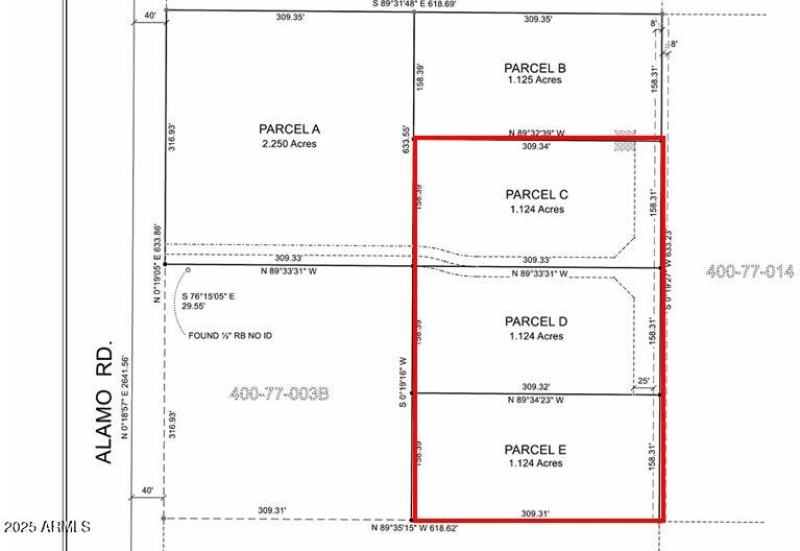 Alamo S of Ocotillo Survey Crop 3 Lots