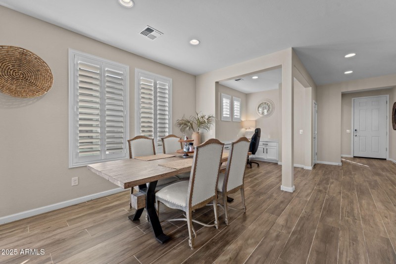 Dining area