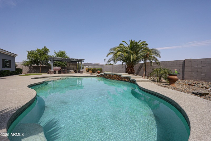 Pool (view from E)