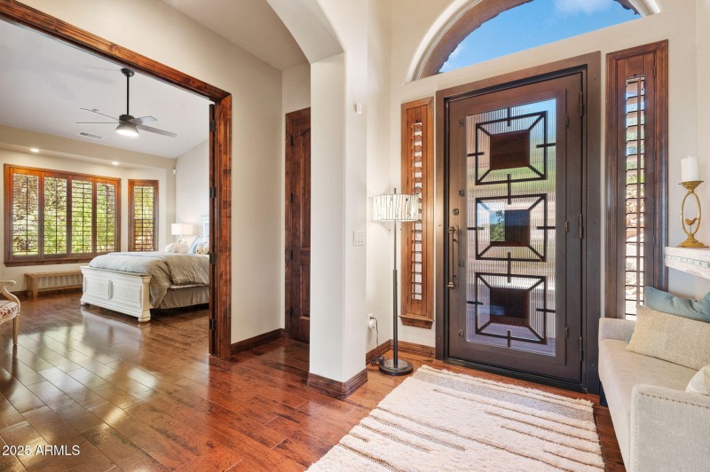 Foyer and Primary Suite:Guest Suite