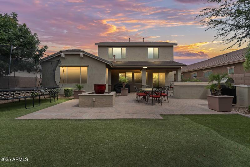 Backyard Twilight