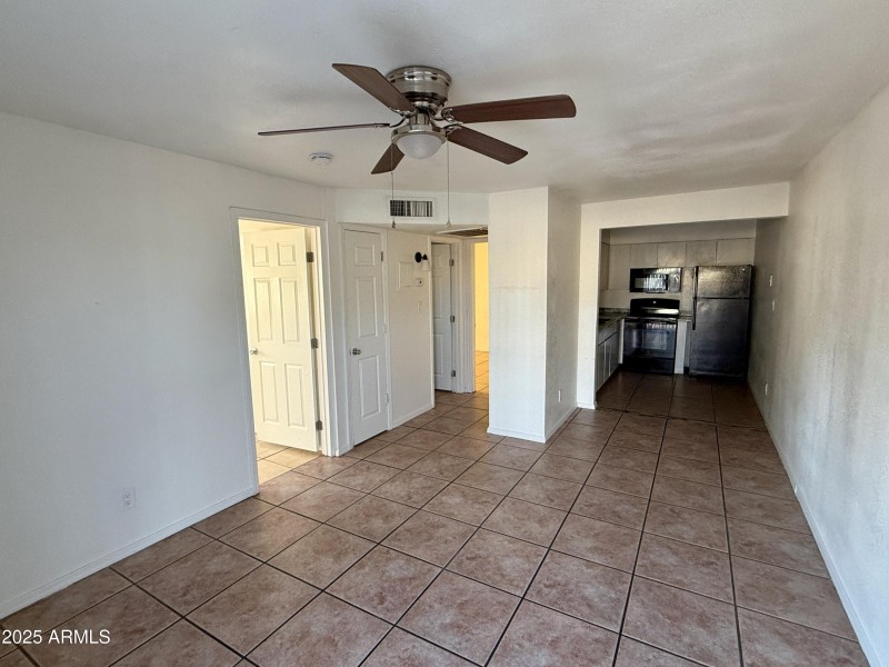 Living Area to Kitchen