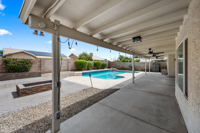 Extended Covered Patio