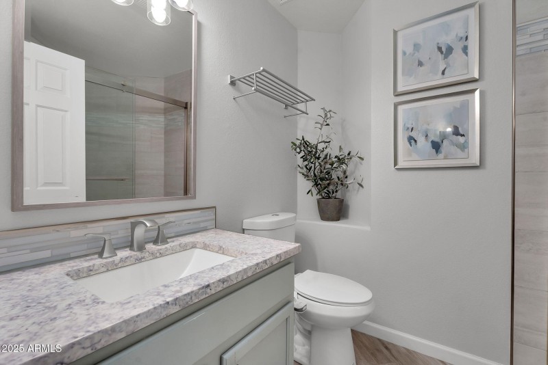 3/4 Bath Downstairs