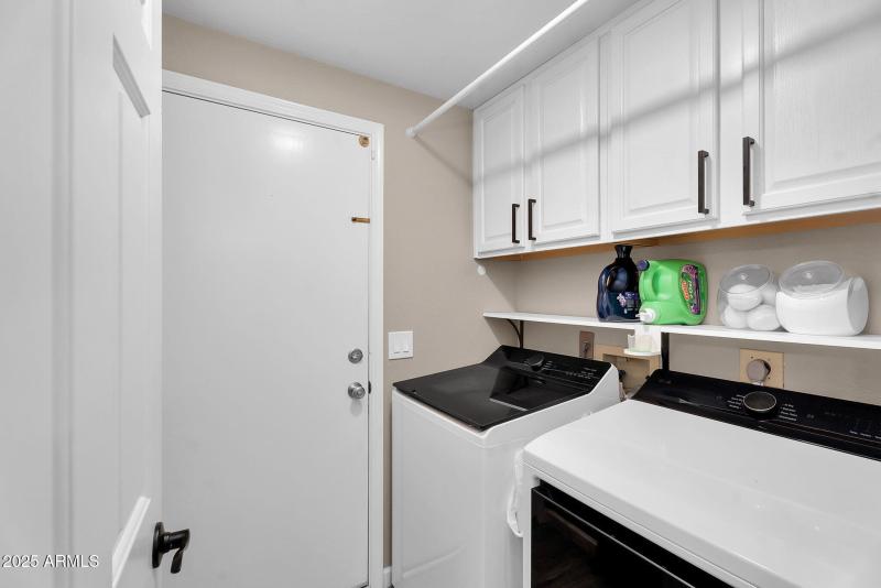 Laundry off Garage