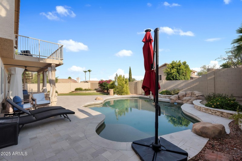 Travertine Decking
