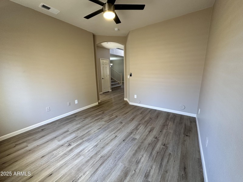 Downstairs Bed