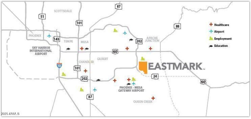 Eastmark wide map