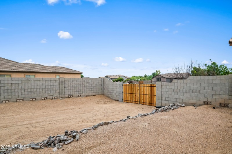 RV gate from yard