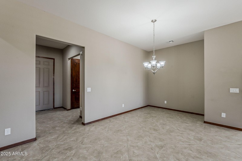 Dining room area
