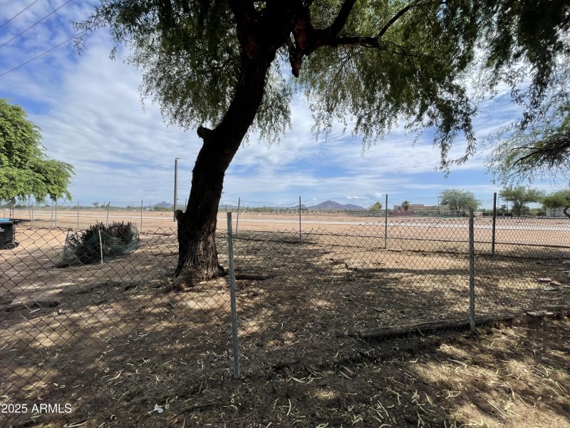 HUGE FENCED LOT