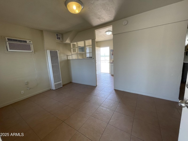 VIEW FROM FRONT DOOR AT UNIT 1