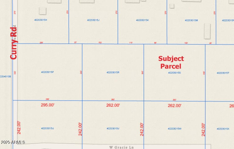 Plat - 0 S Curry Rd CG 85194 402-03-015S