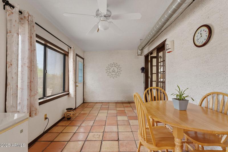 Sun room off of main living area