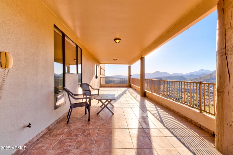 Balcony – West Facing View