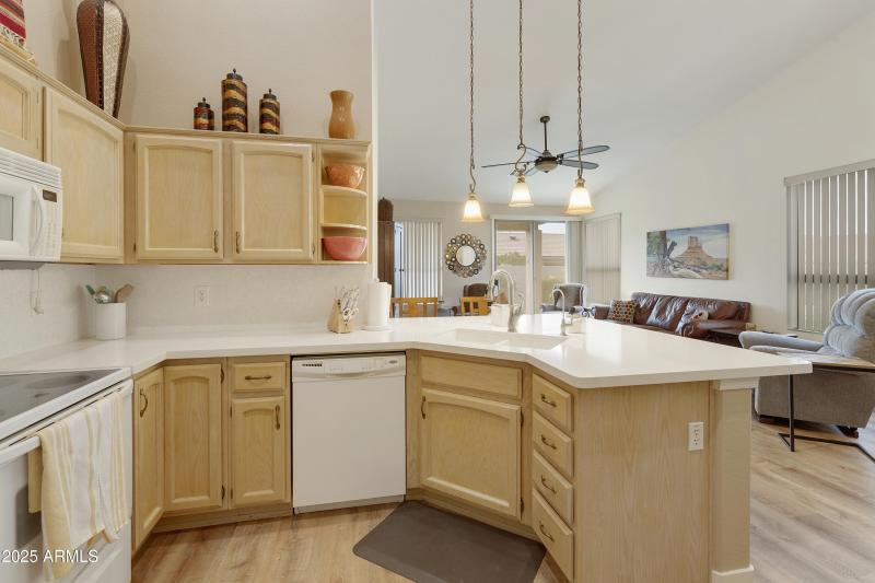 Kitchen view to Great Room