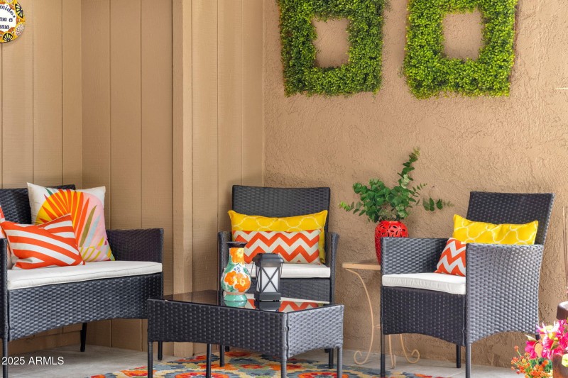 Rear Patio