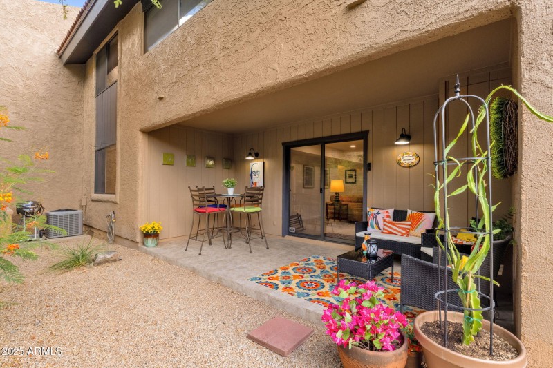 Rear Patio