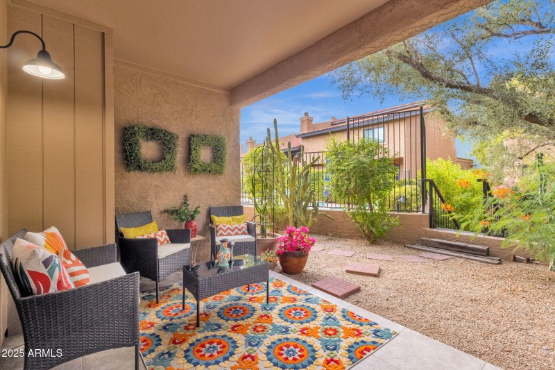 Rear Patio