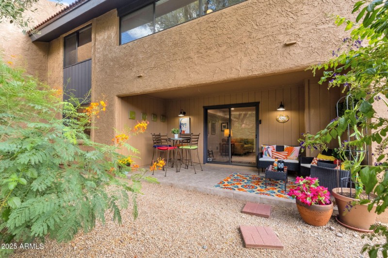 Rear Patio