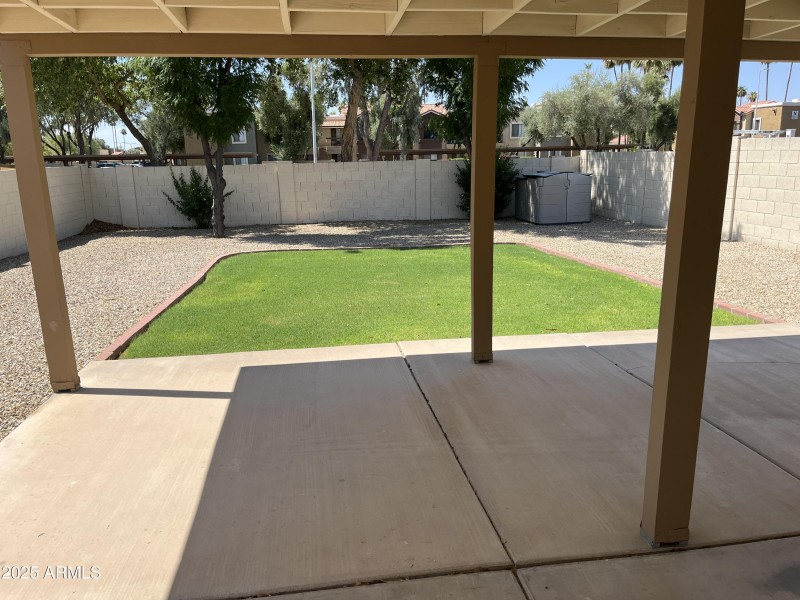 Extra Large Covered Patio