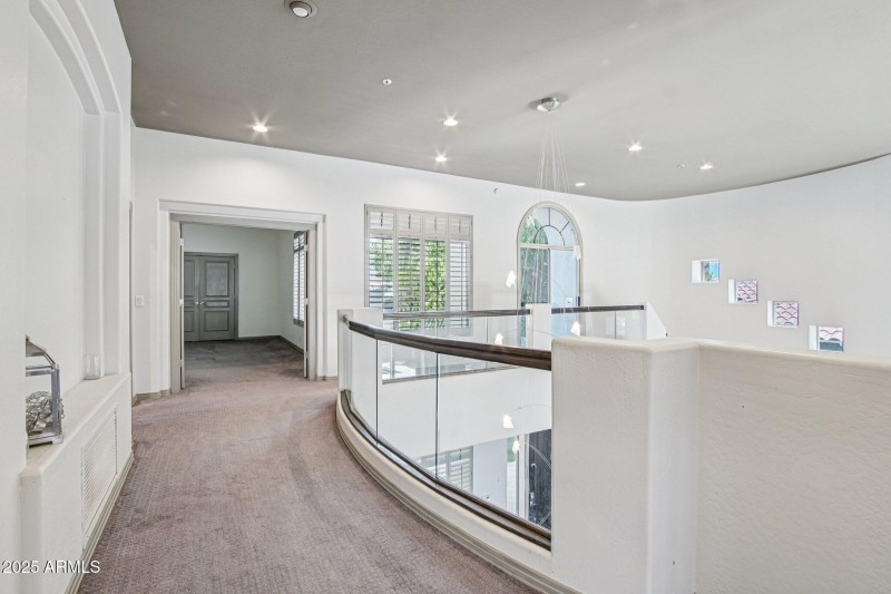 Upstairs - walkway to bedrooms