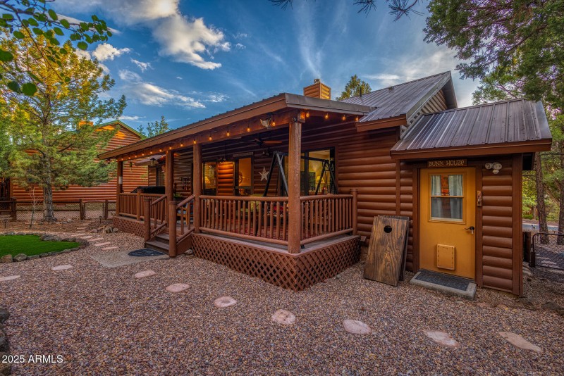 Bunkhouse access on the right