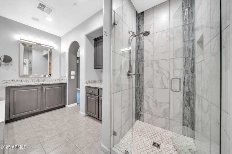 Updated Shower Area