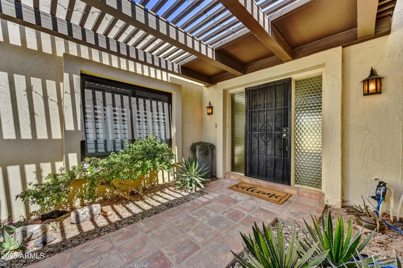 Courtyard Entry