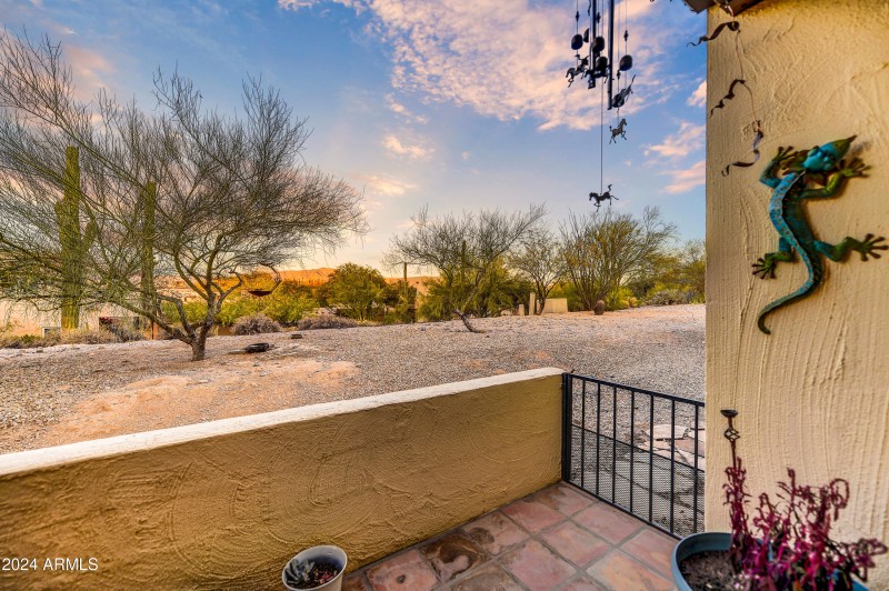 Back Patio View
