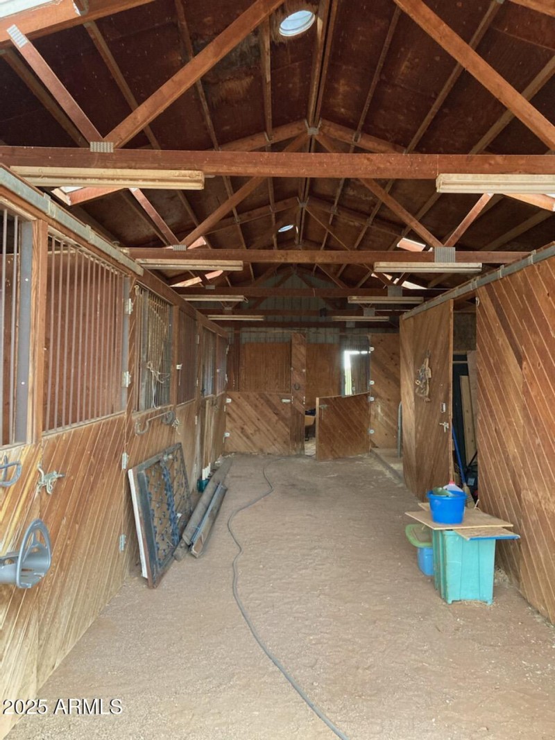 Barn interior