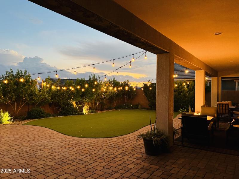 Backyard Evening Ambiance 2