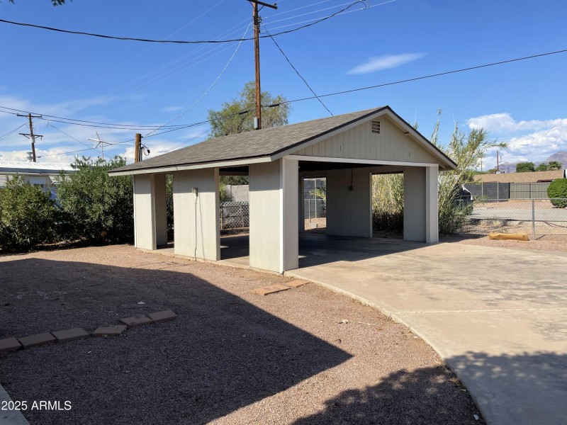 Carport for two cars