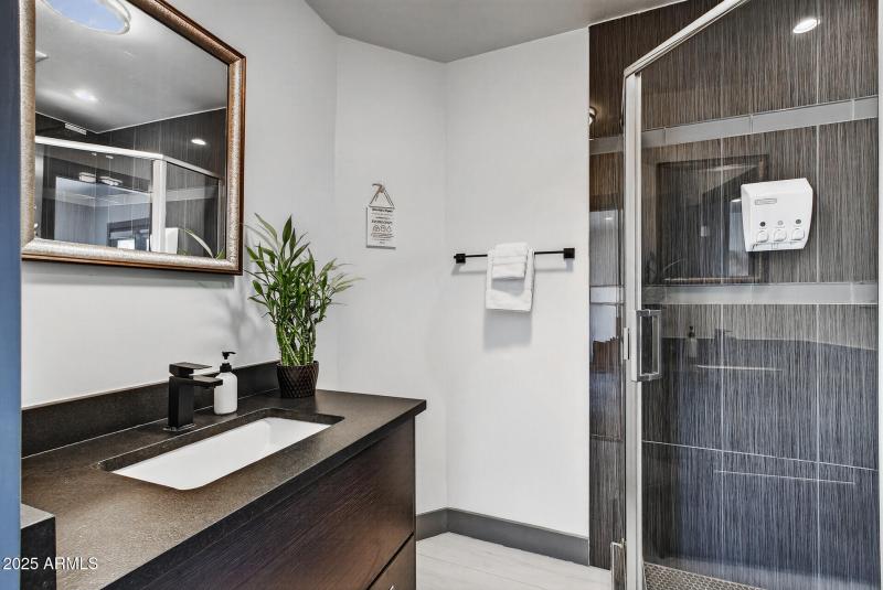 Secondary primary bathroom entry