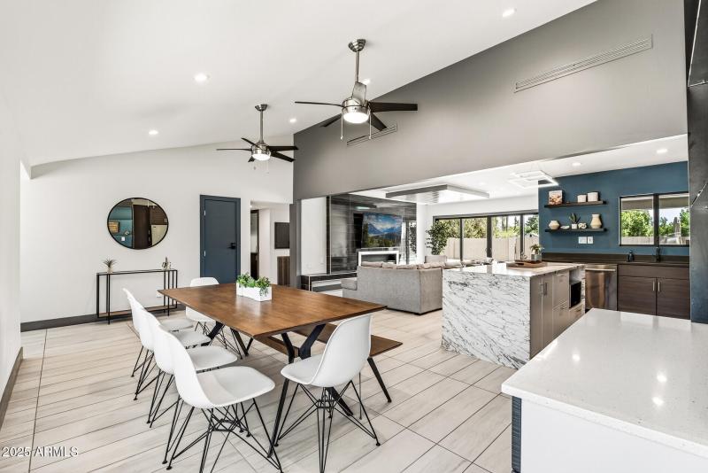 Dining room toward Living area