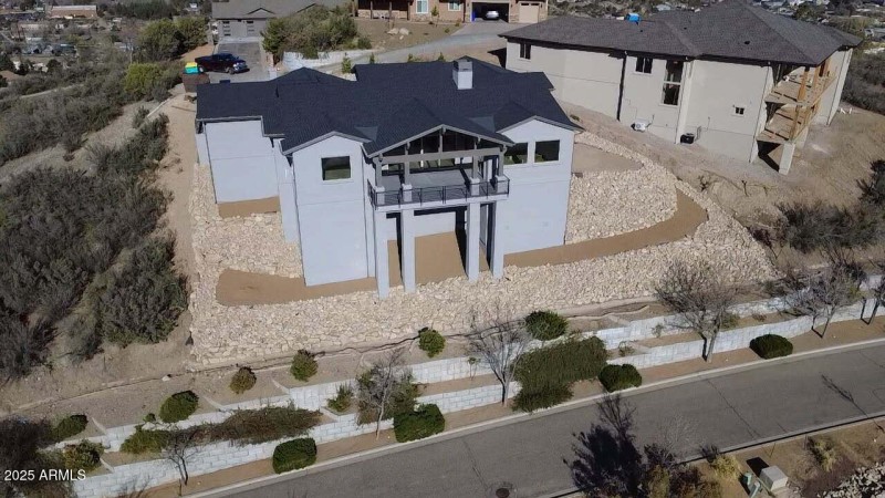 Aerial Back View