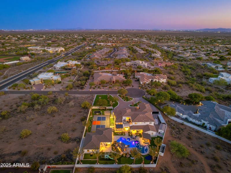 005_Twilight Aerial View