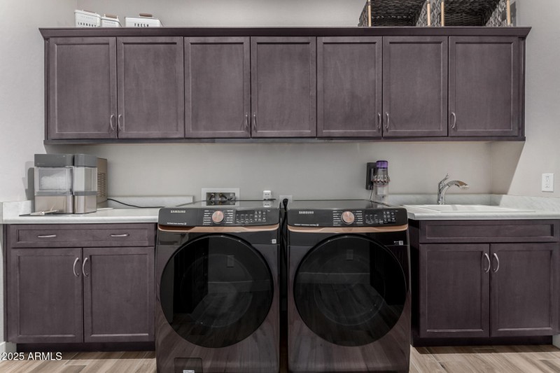Custom cabinets with massive storage