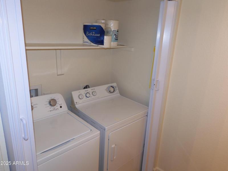 Laundry area