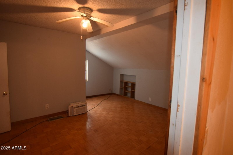 Bed upstairs