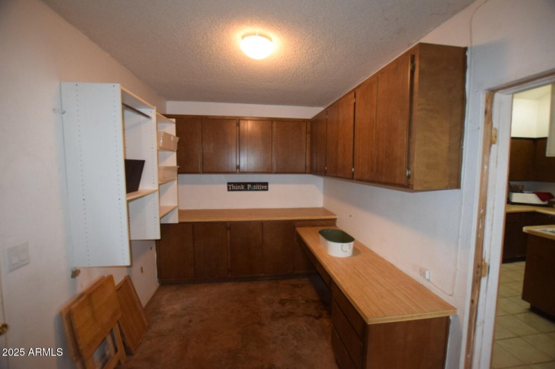 Laundry/pantryoff kitchen