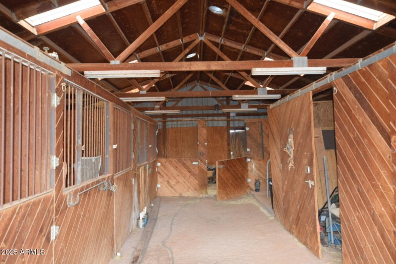Barn interior