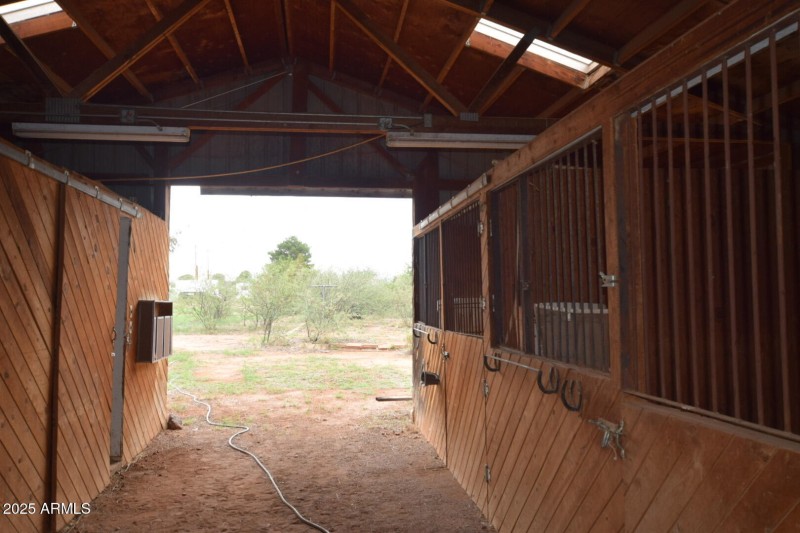 Barn interior