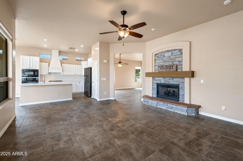 Great Room opens to Kitchen