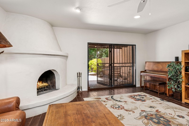 Patio Entrance off Living Room