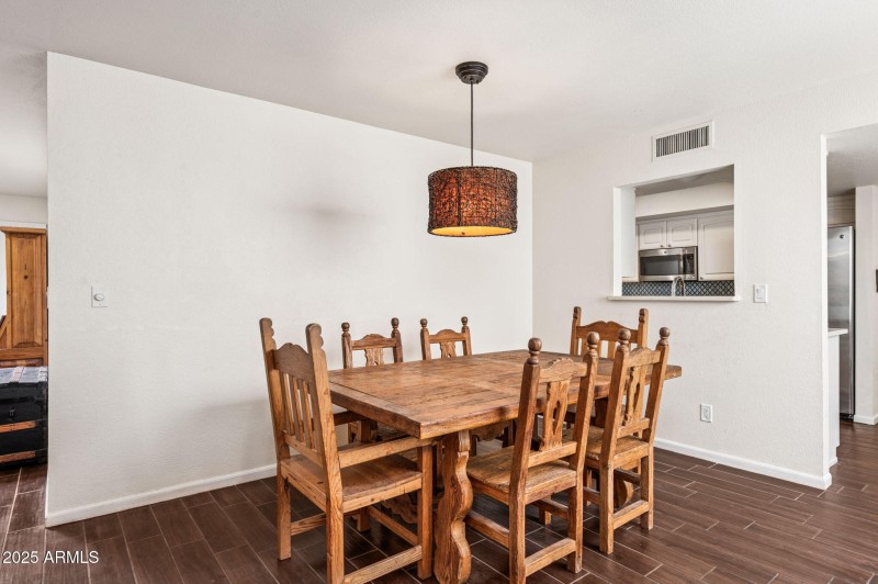 Dining Room w/ Kitchen View
