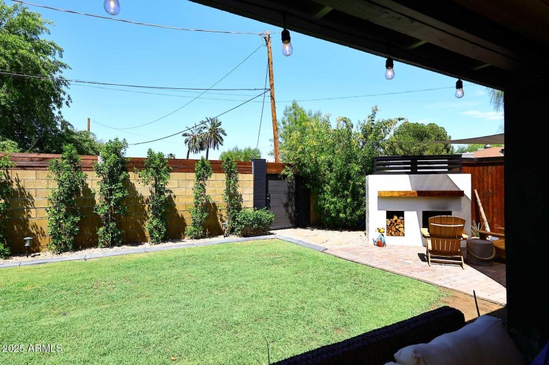 Covered Patio-View