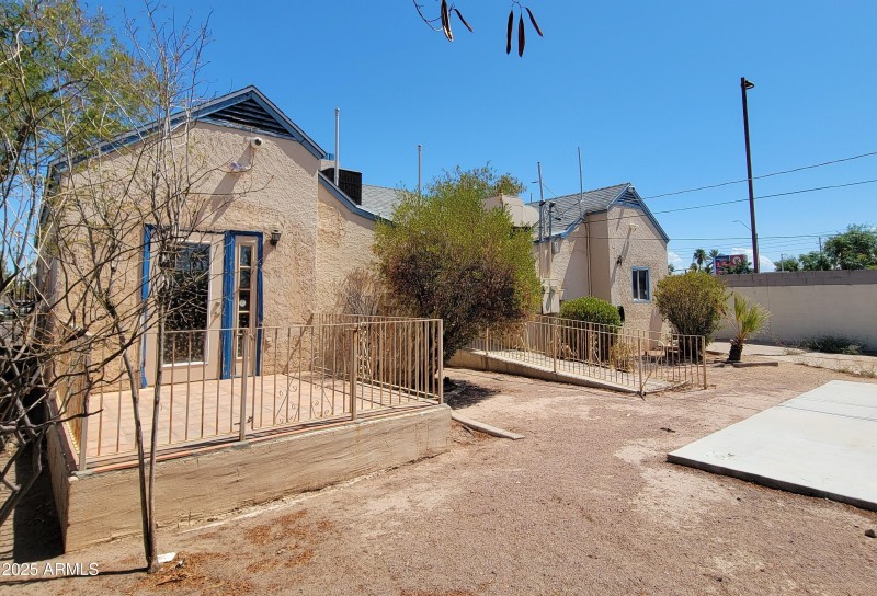 Rear Patio