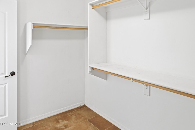 Primary Walk In Closet