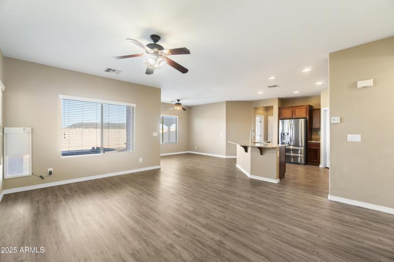 3 Family room to kitchen